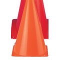 Hi Visibility Soccer Safety Cone (9")